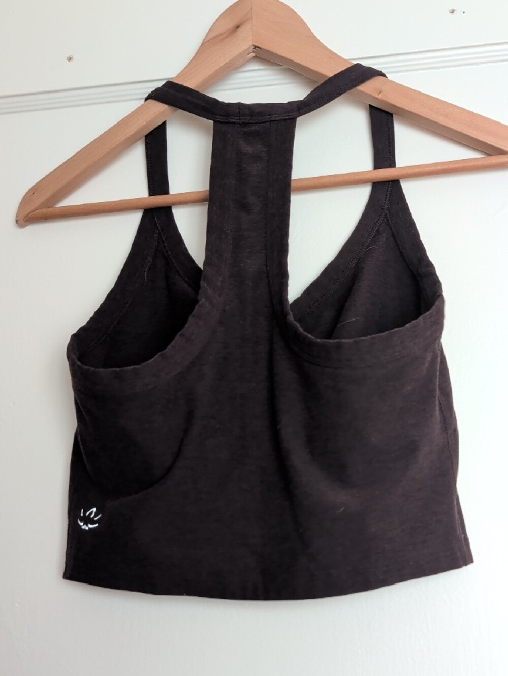 Beyond Yoga Dark Chocolate Racerback Tank - Picture 2 of 3